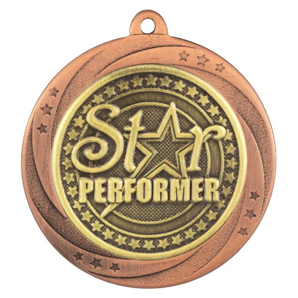 Superstar Star Performer Medal Trophy HQ