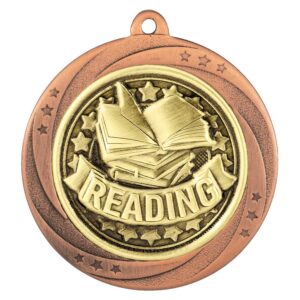 Superstar Reading Medal Trophy HQ
