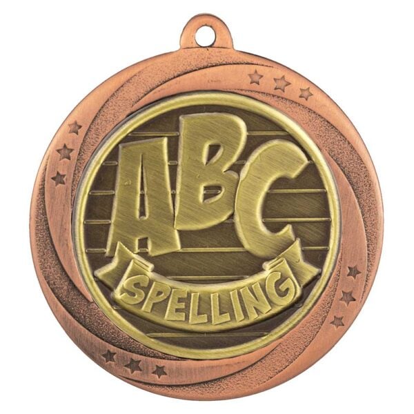 Superstar Spelling Medal Trophy HQ