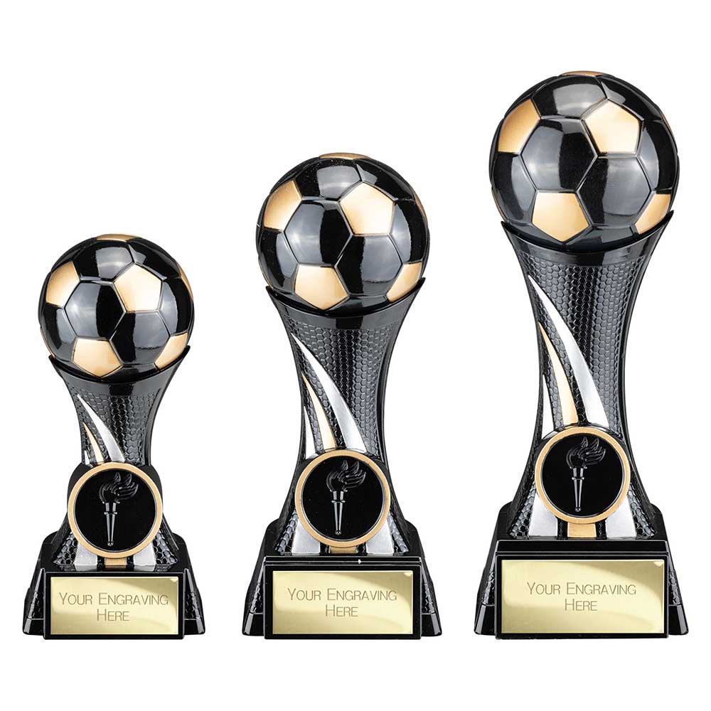 Attack Strike Football Trophy Black and Gold Trophy HQ Attack Strike Football Trophy Black and Gold Trophy HQ