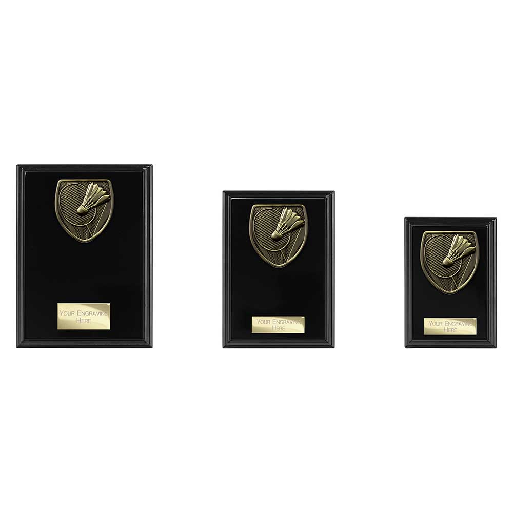 Cobra Plaque Badminton Black Trophy HQ Cobra Plaque Badminton Black Trophy HQ