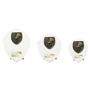 Cobra Shield Badminton White Trophy HQ