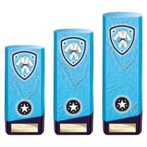 Prime Martial Arts Trophy Blue and Purple Trophy HQ
