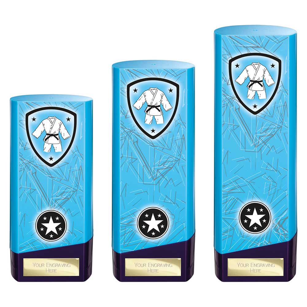 Prime Martial Arts Trophy Blue and Purple Trophy HQ Prime Martial Arts Trophy Blue and Purple Trophy HQ