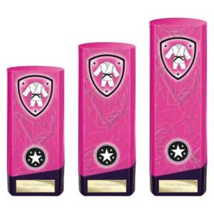 Prime Martial Arts Trophy Pink and Purple Trophy HQ