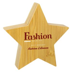 Superstar Bamboo Star Trophy HQ