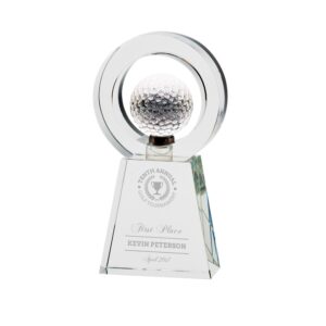 Navigator Golf Crystal Award Trophy HQ