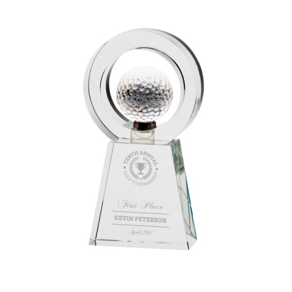 Navigator Golf Crystal Award Trophy HQ