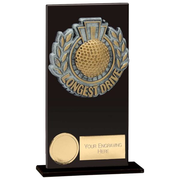 Euphoria Hero Longest Drive Glass Award Trophy HQ