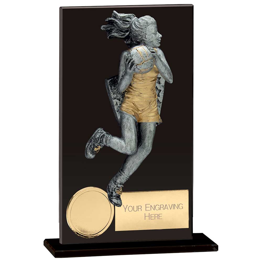Euphoria Hero Netball Glass Award Trophy HQ Euphoria Hero Netball Glass Award Trophy HQ