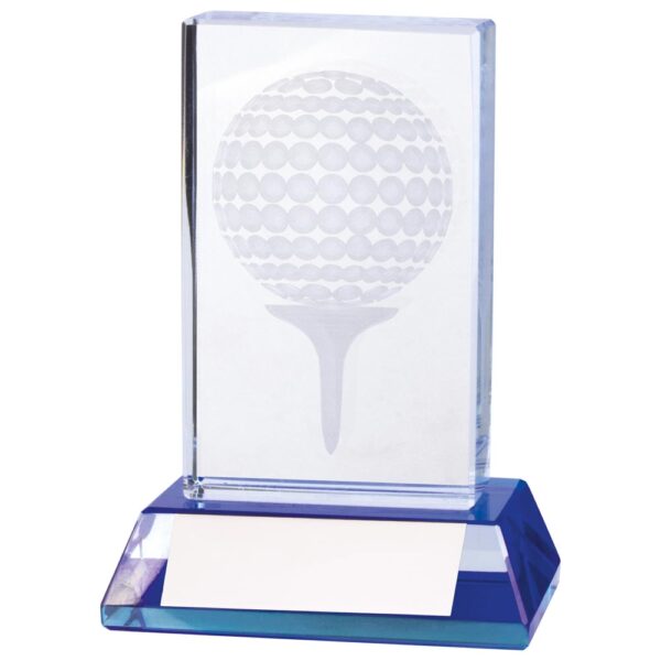 Davenport Golf Crystal Award Trophy HQ