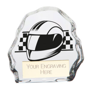 Mystique Motorsports Glass Award Mystique Motorsports Glass Award Trophy HQ 2