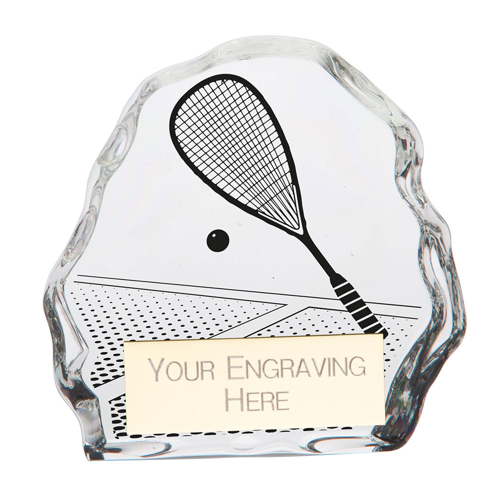 Mystique Squash Glass Award Trophy HQ Mystique Squash Glass Award Trophy HQ