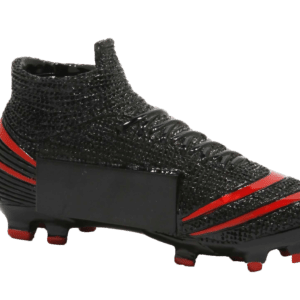Elite Football Boot Trophy Black and Red Trophy HQ