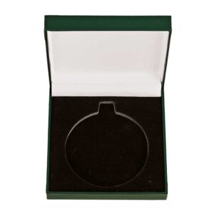 Green Leatherette Medal Box 50mm Trophy HQ