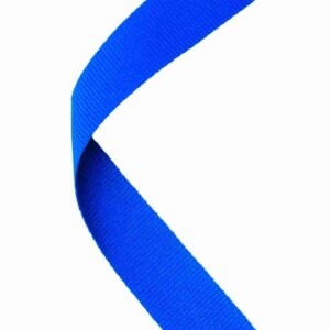 Royal Blue Medal Ribbon Trophy HQ