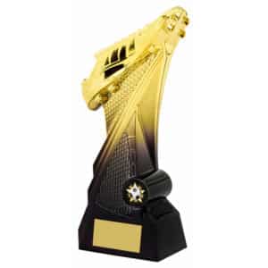 Velocity Football Trophy Gold and Black Trophy HQ
