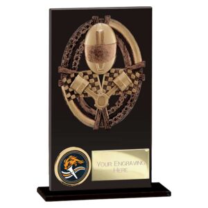 Maverick Fusion Motorsport Black Glass Award Maverick Fusion Motorsport Black Glass Award Trophy HQ 1