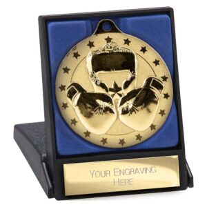 Cascade Stars Boxing 70mm Medal in Box Cascade Stars Boxing 70mm Medal in Box Trophy HQ 1