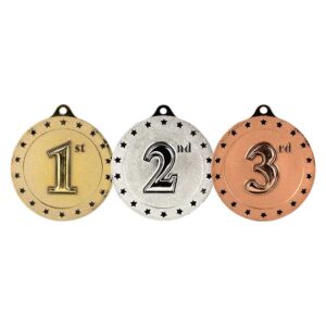 Cascade Stars Placement Medal Cascade Stars Placement Medal Trophy HQ 2