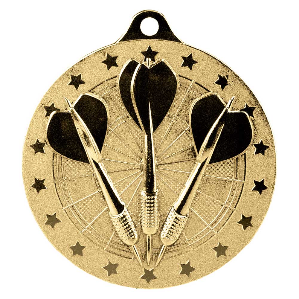Cascade Stars Darts Medal Cascade Stars Darts Medal Trophy HQ 3