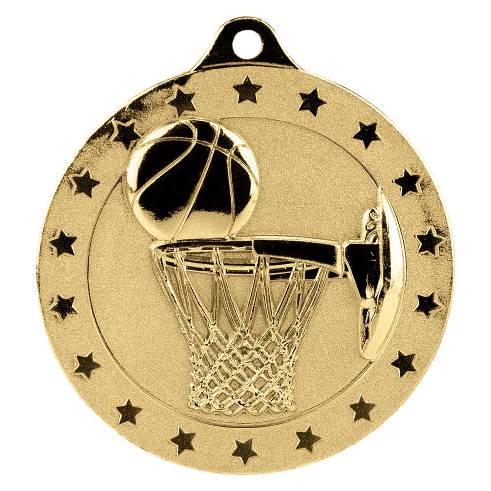 Cascade Stars Basketball Medal Cascade Stars Basketball Medal Trophy HQ 3