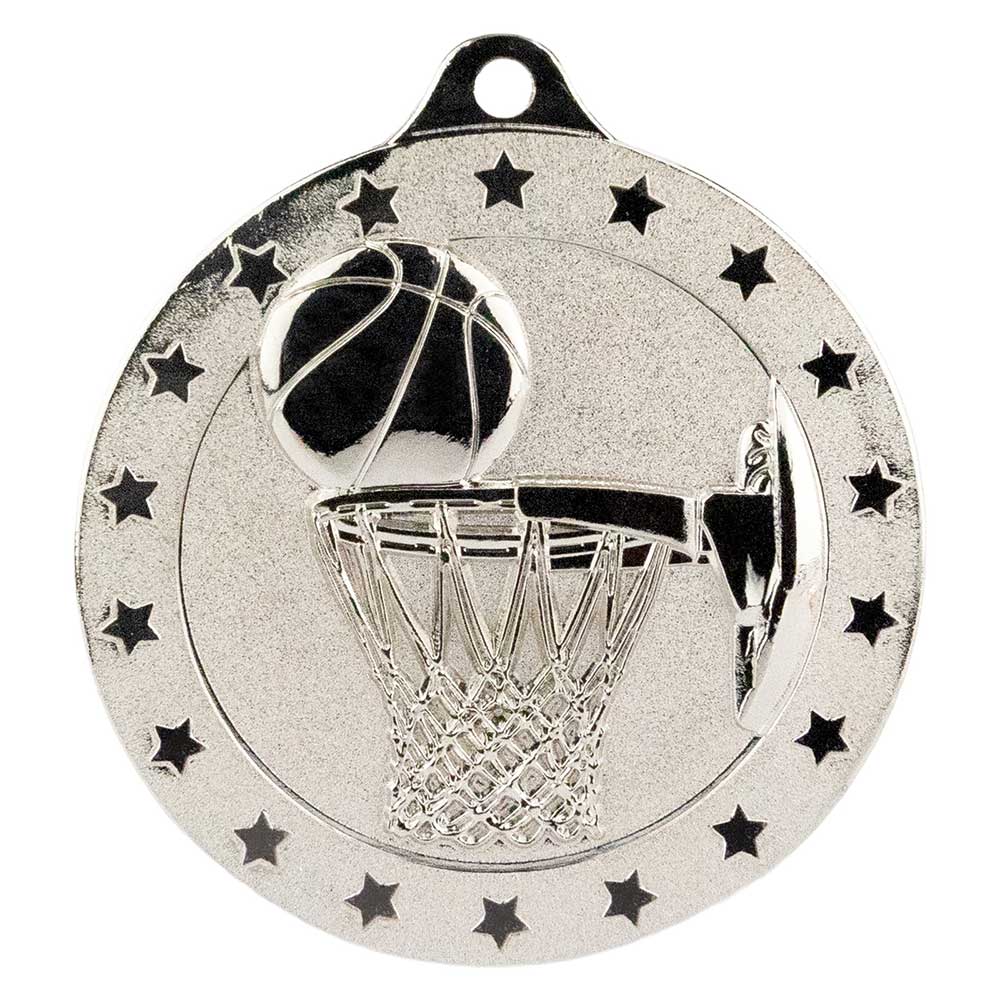 Cascade Stars Basketball Medal Cascade Stars Basketball Medal Trophy HQ 4