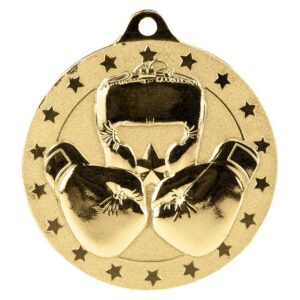 Cascade Stars Boxing 50mm Medal Cascade Stars Boxing 50mm Medal Trophy HQ 1