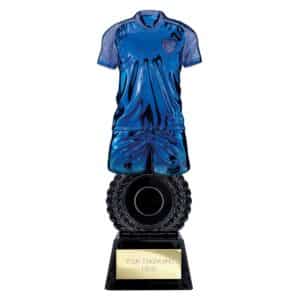 Intensity Football Trophy Blue Intensity Football Trophy Blue Trophy HQ 1