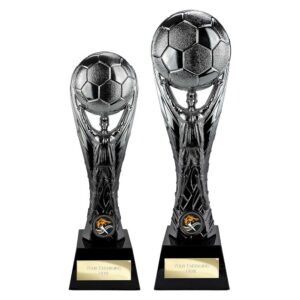 The Winning Goal Football Trophy Black and Gunmetal The Winning Goal Football Trophy Black and Gunmetal Trophy HQ 2