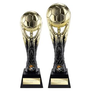 The Winning Goal Football Trophy Black and Gold The Winning Goal Football Trophy Black and Gold Trophy HQ 2