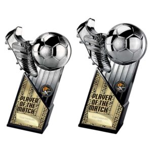 The Marauders Football Player of Match Trophy Gunmetal and Black The Marauders Football Player of Match Trophy Gunmetal and Black Trophy HQ 2