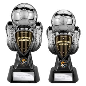 Tournament Coaches Player Trophy Black and Gunmetal Tournament Coaches Player Trophy Black and Gunmetal Trophy HQ 2