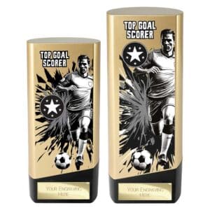 Prime Top Goal Scorer Trophy Gold and Black Prime Top Goal Scorer Trophy Gold and Black Trophy HQ 2