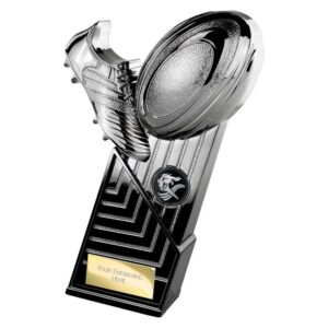 The Marauders Rugby Trophy Black and Gunmetal The Marauders Rugby Trophy Black and Gunmetal Trophy HQ 1