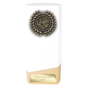 Prime Heavyweight Multi Award Trophy White and Gold Prime Heavyweight Multi Award Trophy White and Gold Trophy HQ 1