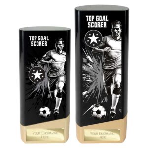 Prime Top Goal Scorer Trophy Black and Gold Prime Top Goal Scorer Trophy Black and Gold Trophy HQ 2