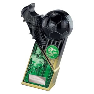 The Marauders Green Shirt Football Trophy Black and Gold The Marauders Green Shirt Football Trophy Black and Gold Trophy HQ 1