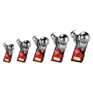 The Marauders Red Shirt Football Trophy Gunmetal and Black The Marauders Red Shirt Football Trophy Gunmetal and Black Trophy HQ 2