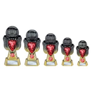 Tournament Red Shirt Football Trophy Black and Gunmetal Tournament Red Shirt Football Trophy Black and Gunmetal Trophy HQ 2