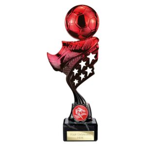 Innov8 Football Trophy Red and Black Innov8 Football Trophy Red and Black Trophy HQ 1