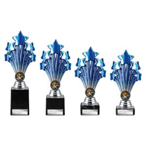 5 Star Trophy Blue and Silver 5 Star Trophy Blue and Silver Trophy HQ 2