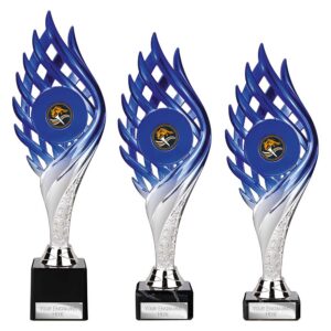 Wildfire Trophy Blue and Silver Wildfire Trophy Blue and Silver Trophy HQ 2