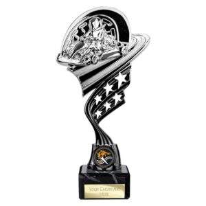 Innov8 Go Kart Trophy Silver and Black Innov8 Go Kart Trophy Silver and Black Trophy HQ 1