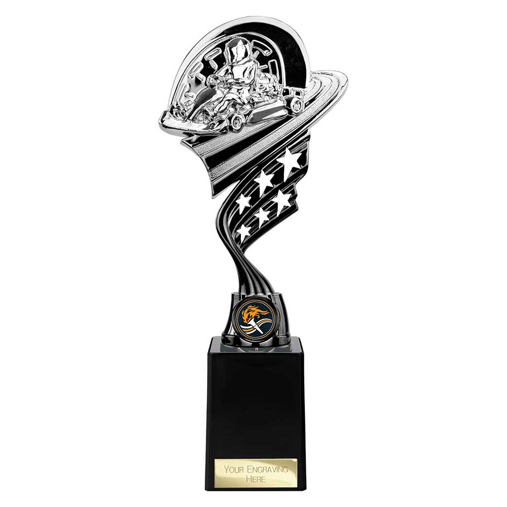 Innov8 Go Kart Trophy Silver and Black Innov8 Go Kart Trophy Silver and Black Trophy HQ 4