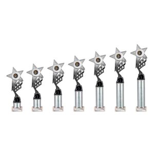 Innov8 Multi Award Tube Trophy Silver and Black Innov8 Multi Award Tube Trophy Silver and Black Trophy HQ 2