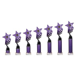 Innov8 Multi Award Tube Trophy Purple and Black Innov8 Multi Award Tube Trophy Purple and Black Trophy HQ 2