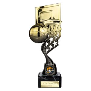 Innov8 Basketball Plastic Gold and Black Innov8 Basketball Plastic Gold and Black Trophy HQ 1