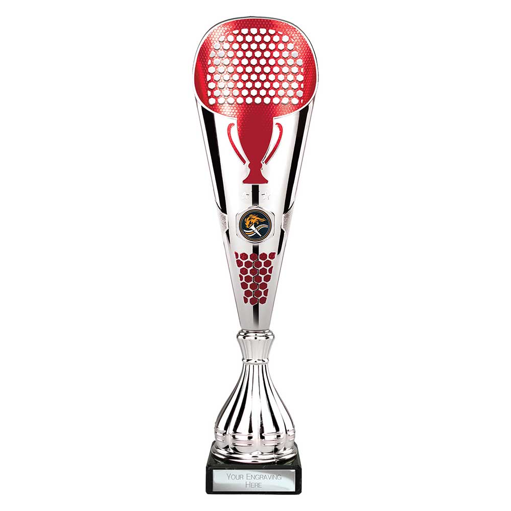 Eclectic Trophy Silver and Red Eclectic Trophy Silver and Red Trophy HQ 3