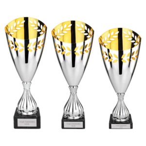 Maximus Laser Trophy Cup Silver and Gold Maximus Laser Trophy Cup Silver and Gold Trophy HQ 2